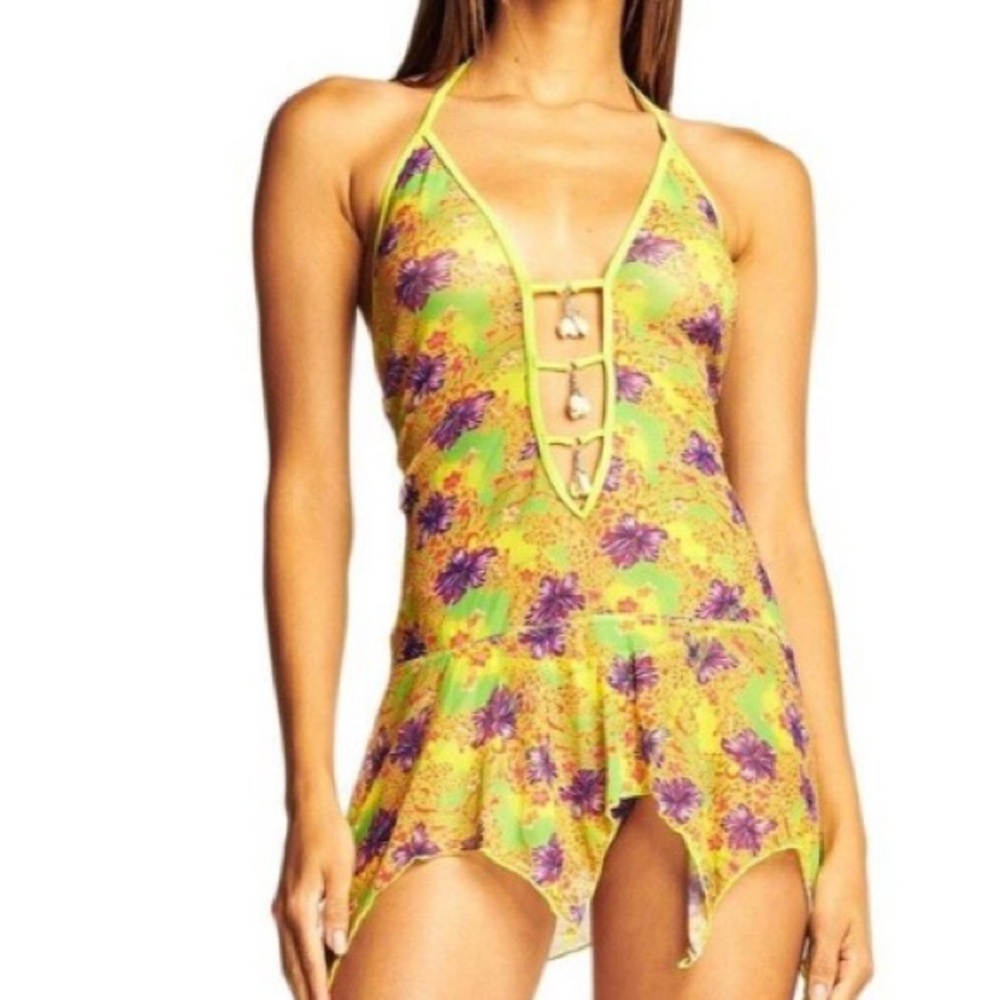 I.AM.GIA Goldie Dress in Hibiscus Green